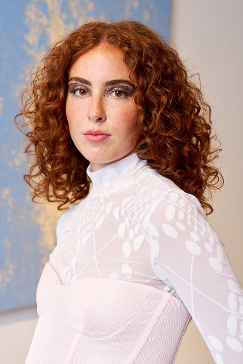 Diamond Dot Body Ivory