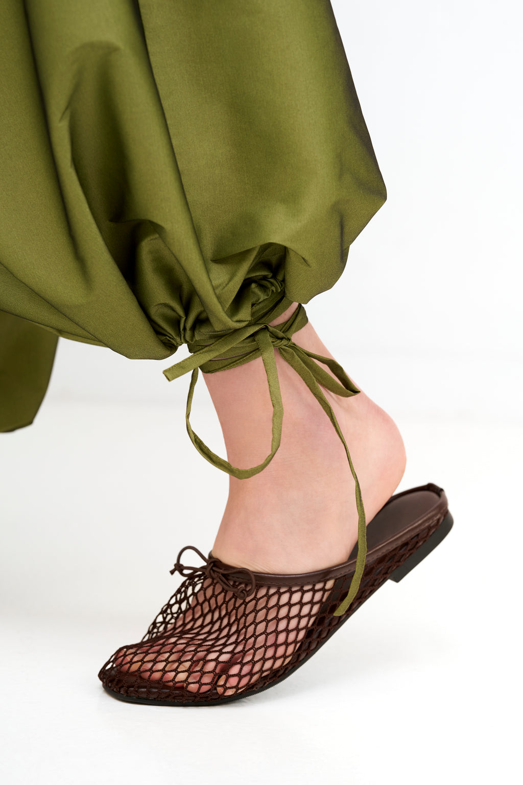 Taffeta Balloon Pants