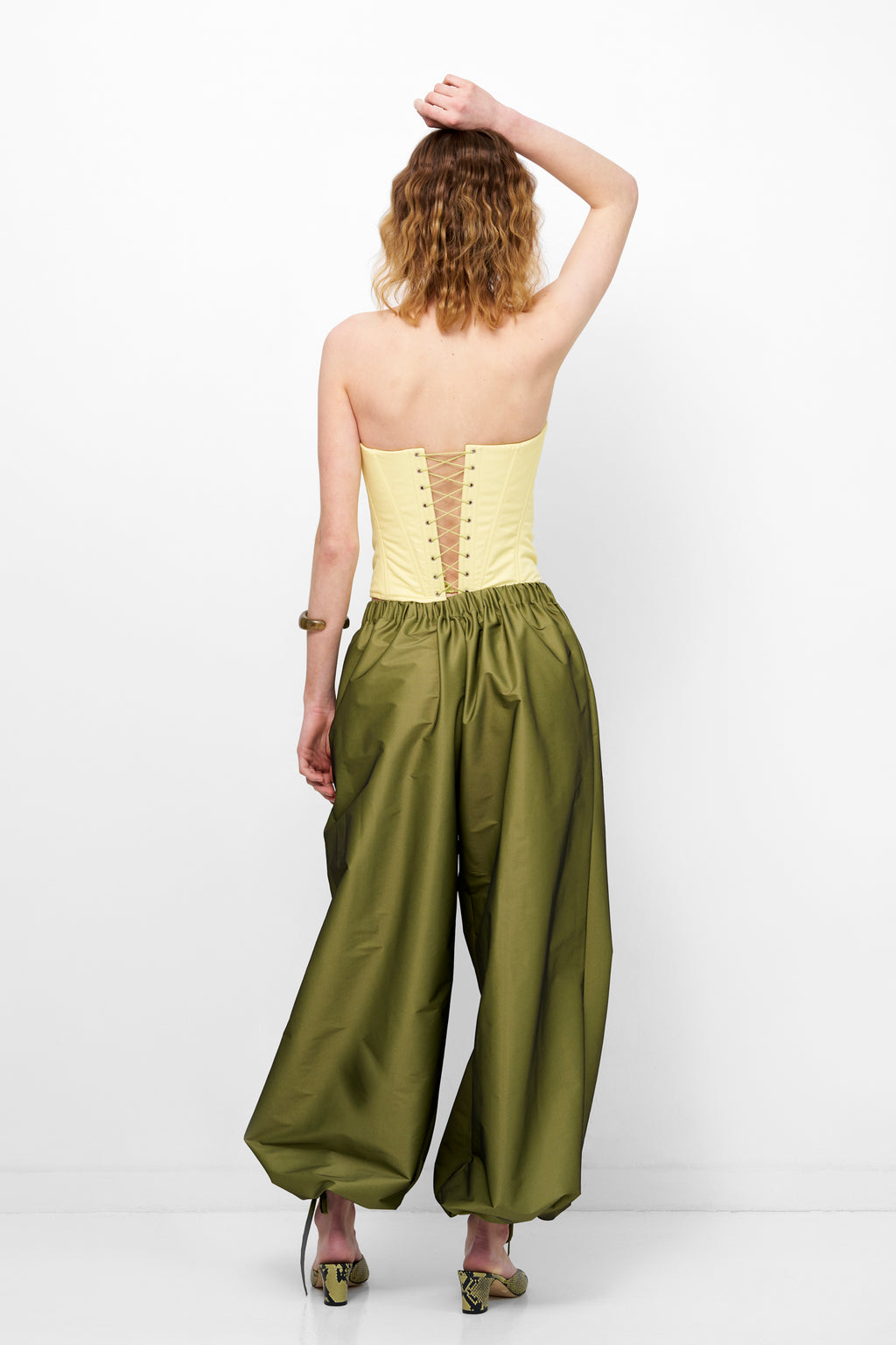Taffeta Balloon Pants