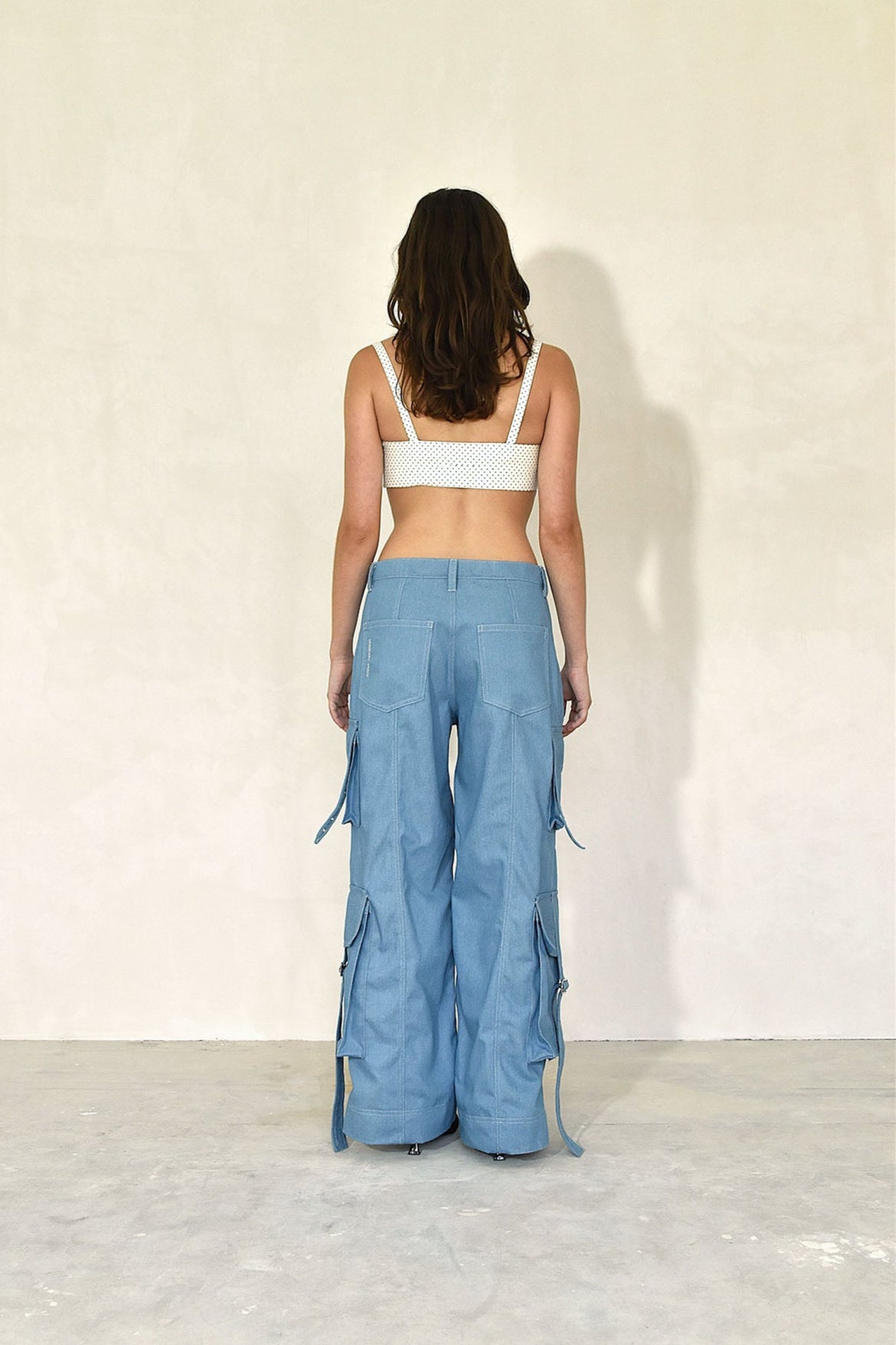 back view Utility Jeans