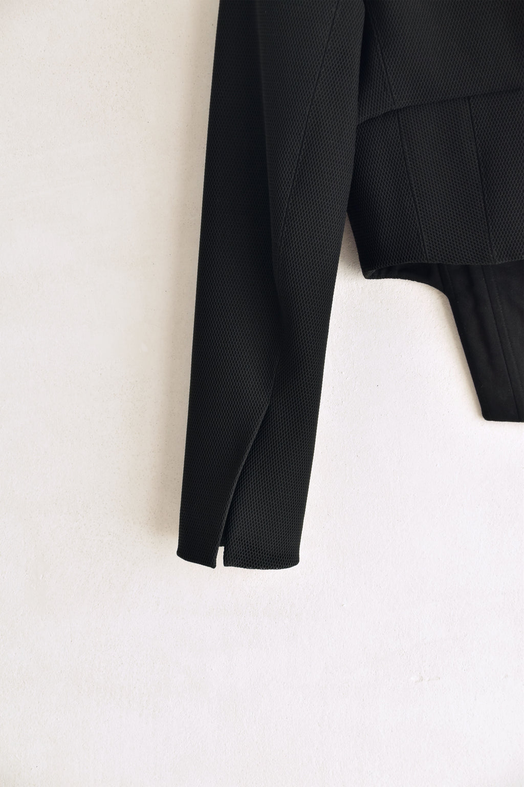 Neoprene Corset Jacket Black