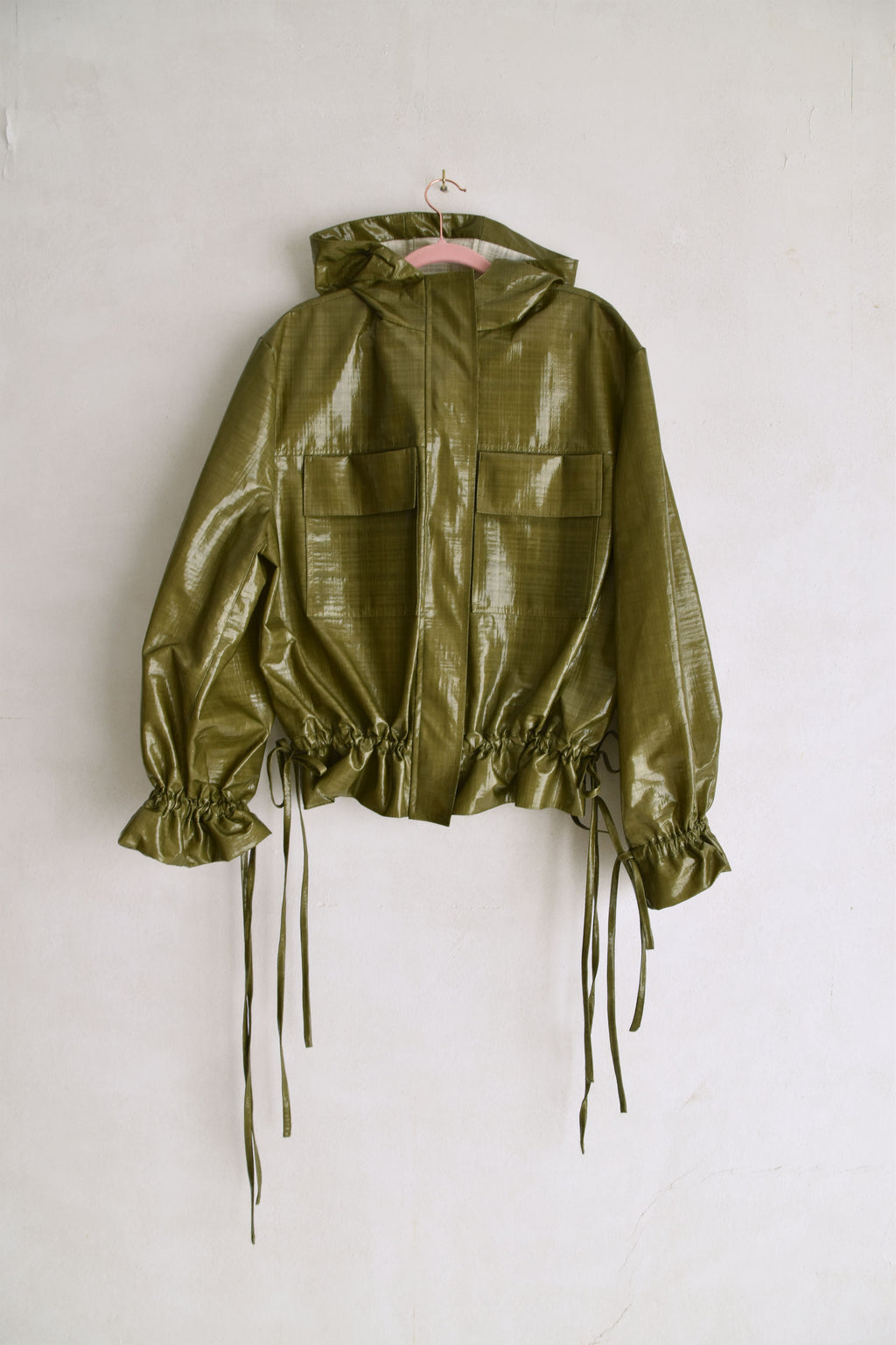 Lacquer Bomber Jacket